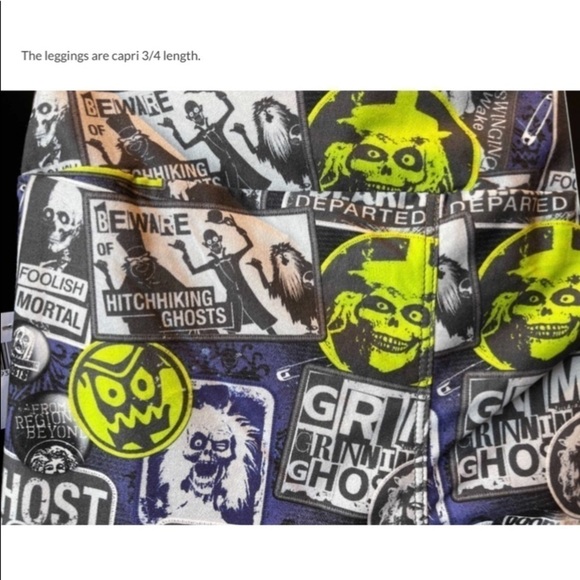 The Haunted Mansion Leggings - Picture 5 of 6